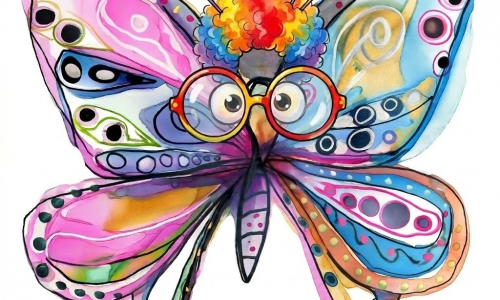 clown butterfly